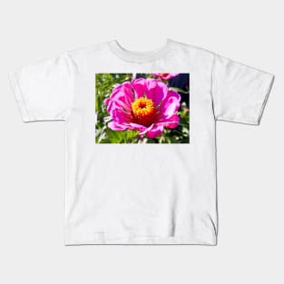 Zinnia Study 3 Kids T-Shirt